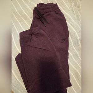 Gymshark Burgundy Joggers